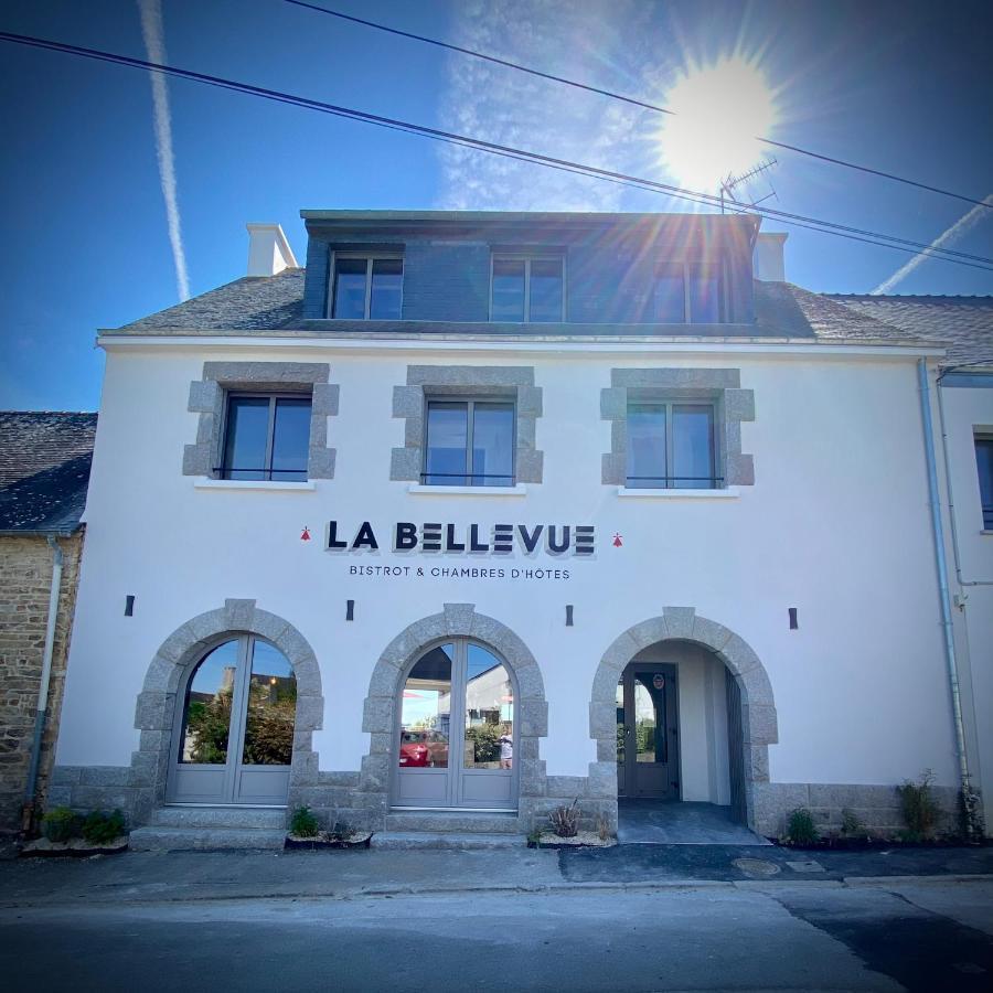 La Bellevue Bistrot Et Chambres D'Hotes Séné Buitenkant foto