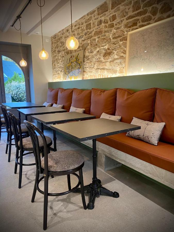 La Bellevue Bistrot Et Chambres D'Hotes Séné Buitenkant foto
